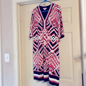 Light weight tunic casual dress. Brand is Established 1962.